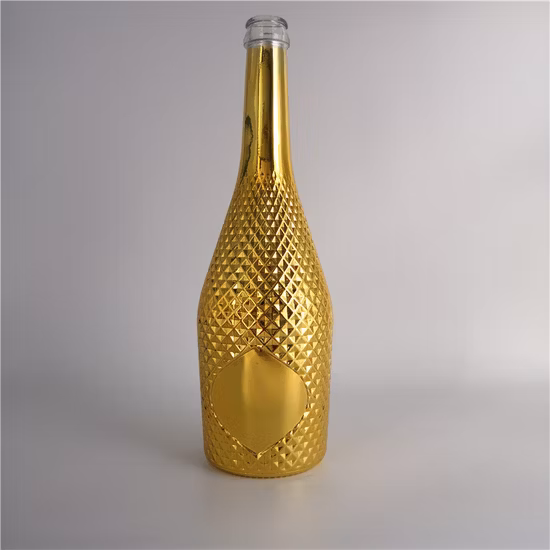 Leere 70 cl/75 cl/1 l Rum/Whisky/Whiskey/Tequlia/Genevieve-Flasche, Glasflasche für Likör/Wein/Spirituose