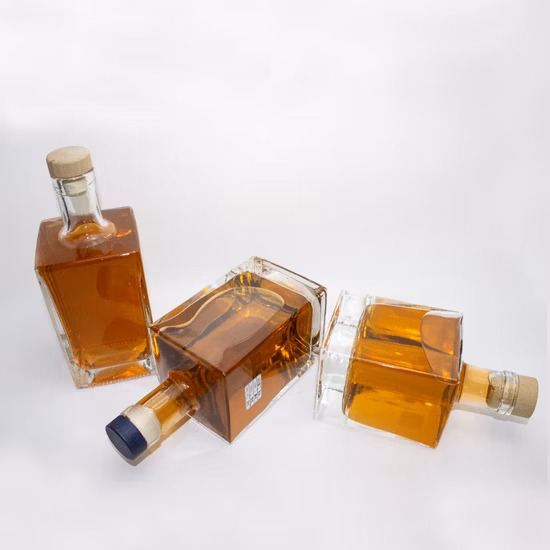 Super Flint 700 ml 750 ml 1000 ml Wodka Gin Rum Whisky Brandy Sauerstoffglas Likörflasche